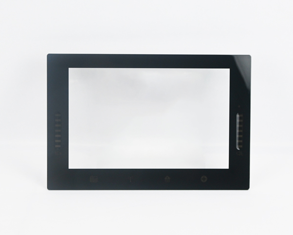 Invisible groove processing on Corning glass for seamless touchscreens and displays