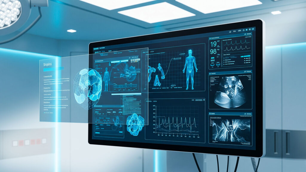 AG anti-glare and AR anti-reflection medical glass for displays and touchscreens
